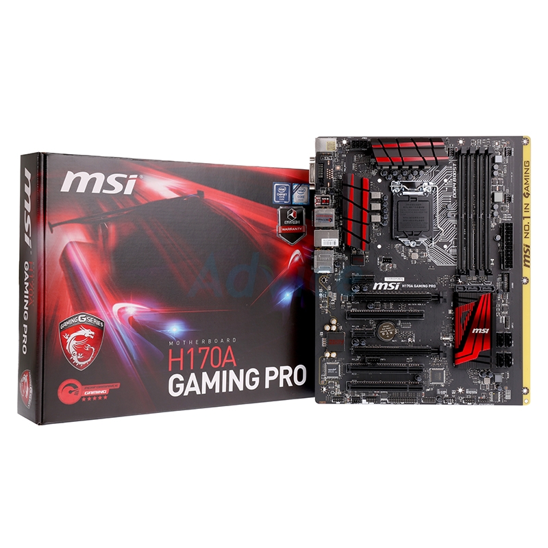 MOTHERBOARD MSI GAMING PRO H170A