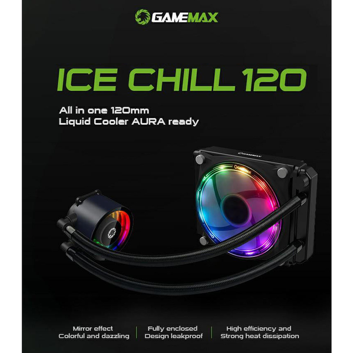 GAMEMAX COOLING SYSTEM 120 RAINBOW ICE CHILL