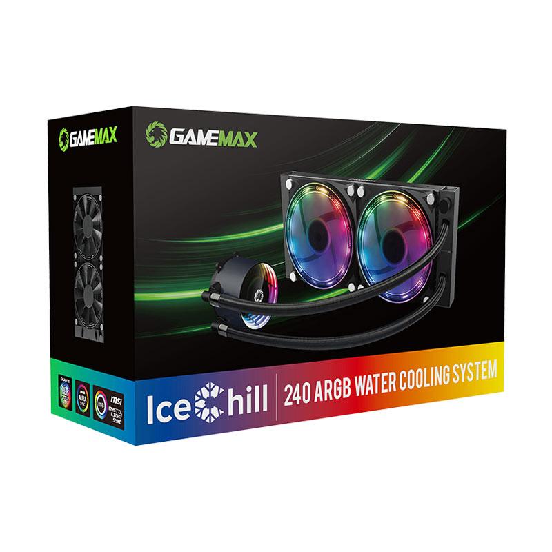GAMEMAX COOLING SYSTEM 240 RAINBOW ICE chill